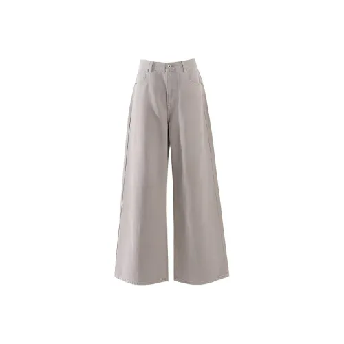 Wen Shan Jeans Women's Gray Wood Tone