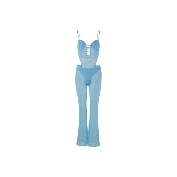 Tiger Mist INZA JUMPSUIT Jumpsuit Women's Light Blue