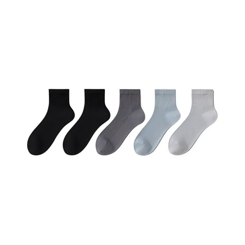 LUYOUYE Ankle Socks Men's 5 Pack-6
