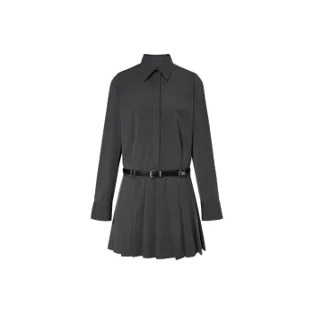 MOCO Long Sleeved Dress Women's Dark Heather Gray's