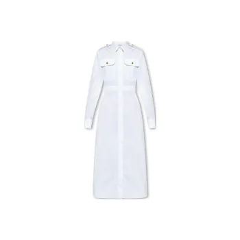 Alexander McQueen Long Sleeved Shirt Dress