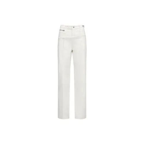 Feng Chen Wang Feng Chen Wang SS23 Jeans Women's White