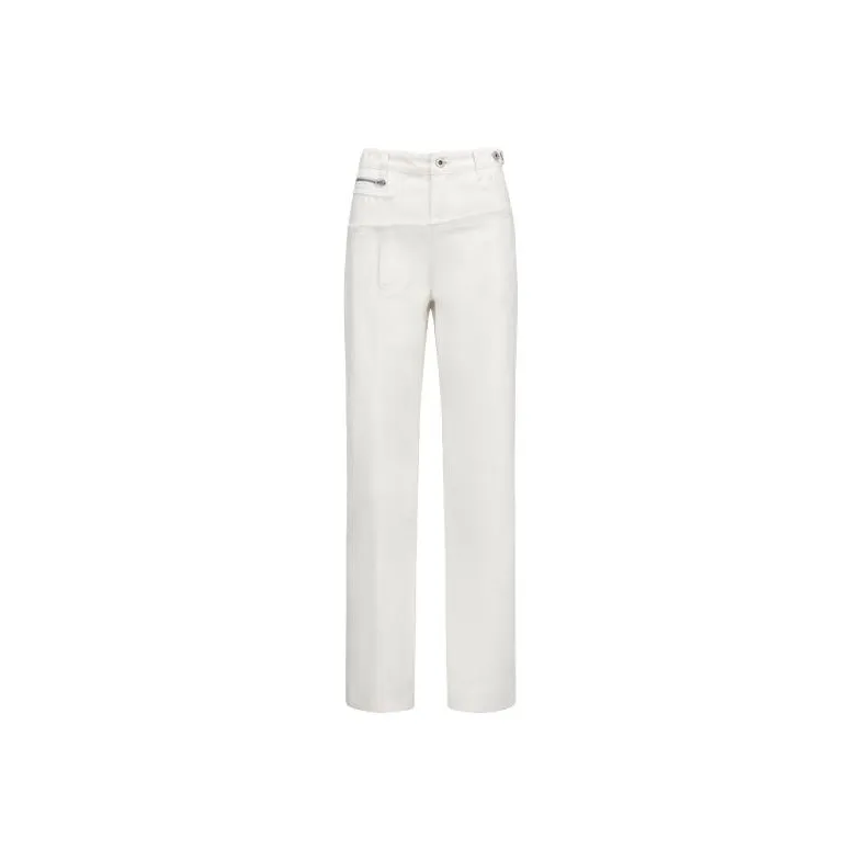 Feng Chen Wang Feng Chen Wang SS23 Jeans Women's White-0