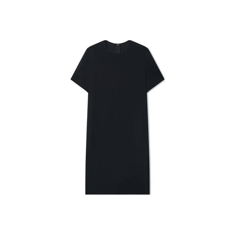 COVERINS Short Sleeved Dresses Women's Black-0