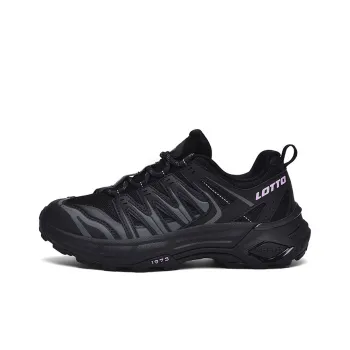LOTTO Slip Resistant, Abrasion Resistant, Breathable, Support Grip Low Top Hiking Shoes Women's Black