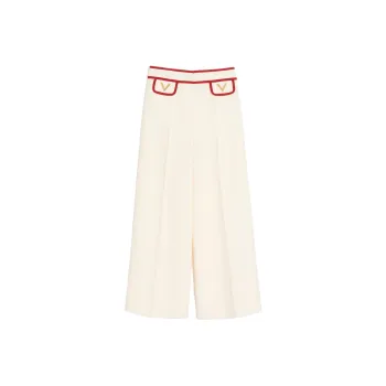 Valentino Crepe Couture Trousers