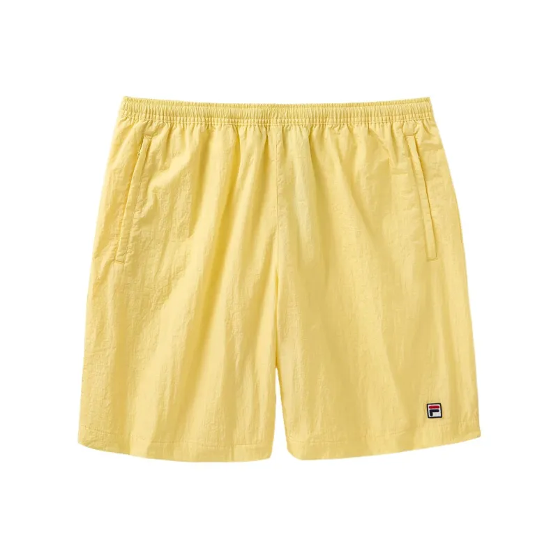FILA x HAILEY Casual Shorts Women's Yellow 700-0