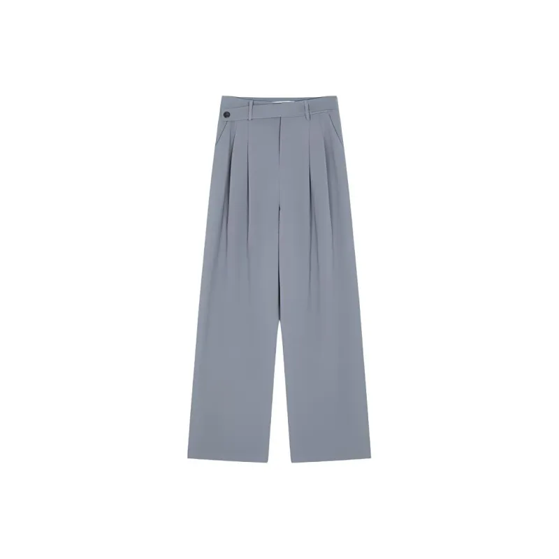 Mo Han Yi Mei Suit Trouser Women's Dusty Blue-0