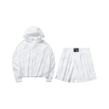 Anta Life Collection Casual Suit Women's Snowflake White