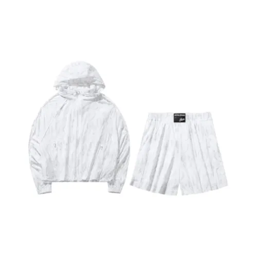 Anta Life Collection Casual Suit Women's Snowflake White