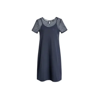 ARMANI EXCHANGE Short Sleeved Dresses Women's Blue