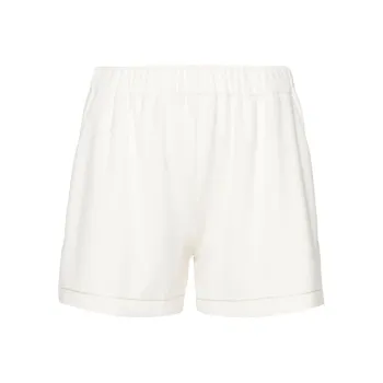 THEORY Decorative-Stitched High-Waisted Shorts