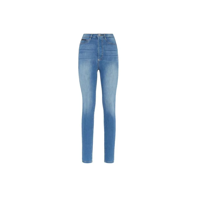 PHILIPP PLEIN Super High waist Skinny Jeans-0