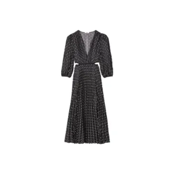 Sandro Long Sleeved Dresses Women's Black