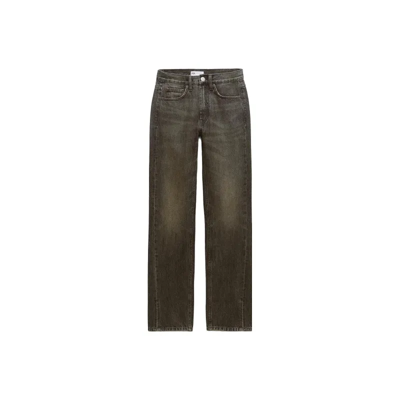 ZARA Jeans Women's Brown-0