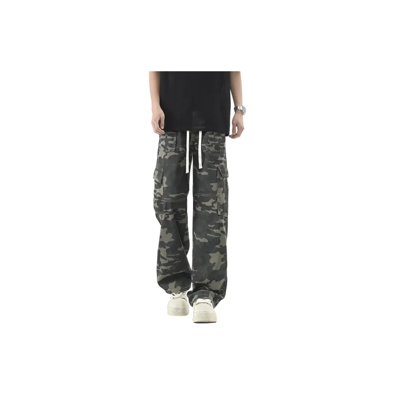 FASTFISH Casual Pants Unisex Camouflage-0