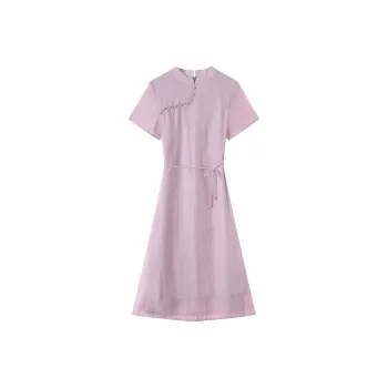 MRR&CO. Short Sleeved Dress Women's Purple