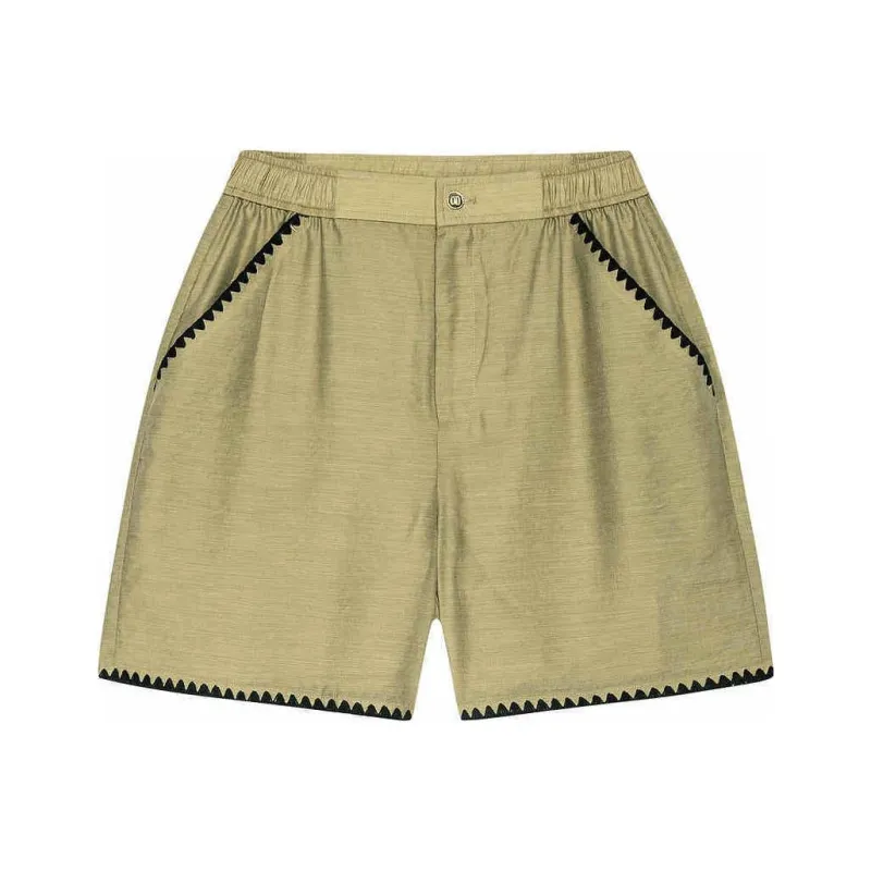 DKNY Casual Shorts Women's Camel-0
