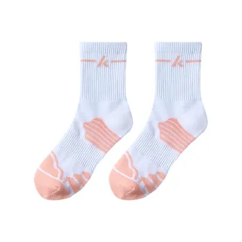 Kawasaki Feitian Series Mid Calf Socks Women's Pink/Purple/Cyan