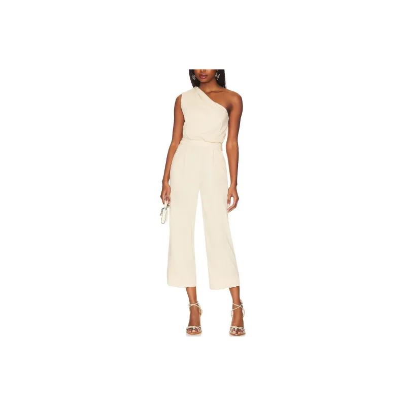 FREE PEOPLE Jumpsuit Women's Beige-0