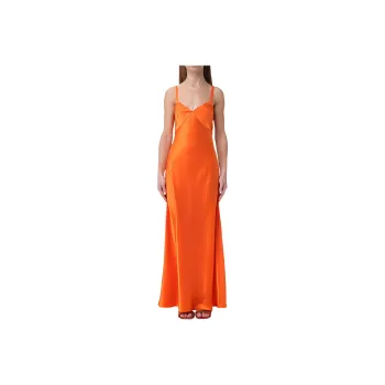 Polo Ralph Lauren Slip Dresses Women's Orange
