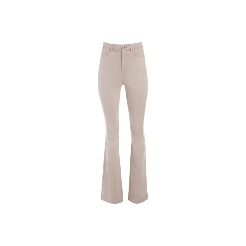 GUESS Satin Pop '70s Flared Jeans Jeans Women's Pink-0
