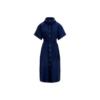 Polo Ralph Lauren Short Sleeved Dress Women's Dark Blue