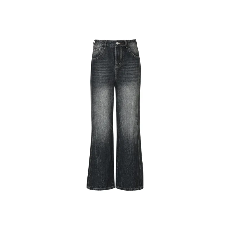 Wen Shan Jeans Women's Black Gray-6