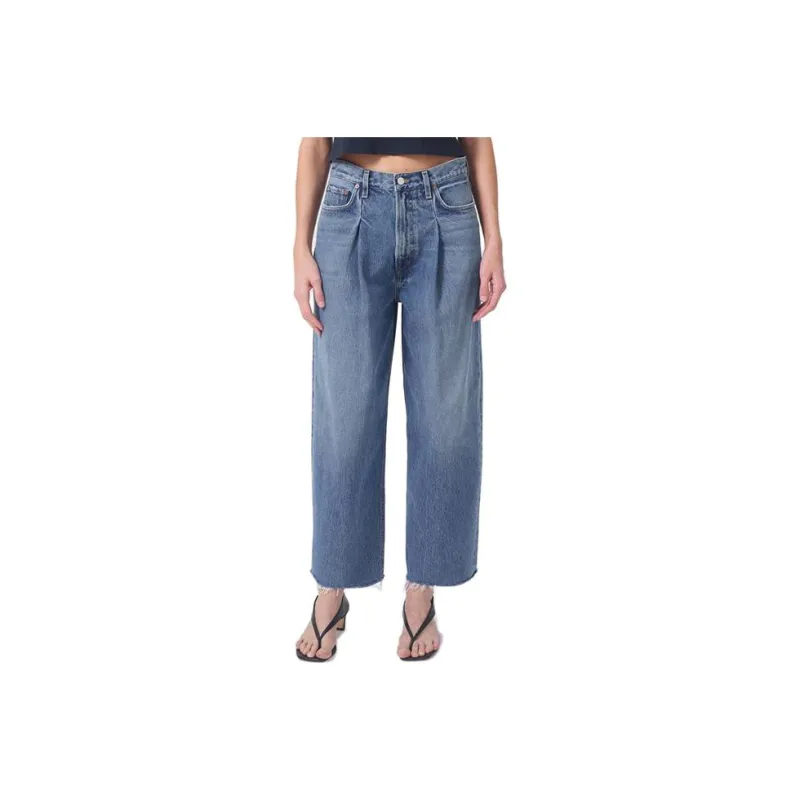 AGOLDE Dagna High rise Straight leg Jeans-0