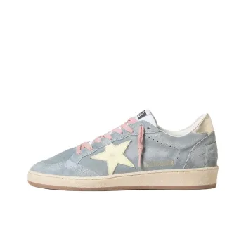 Golden Goose Ball Star Low Top Skateboard Shoes Women's Blue