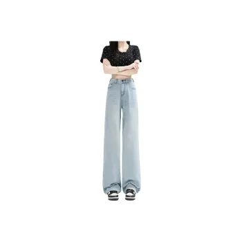 Enhanced Jeans Women's Ice Blue
