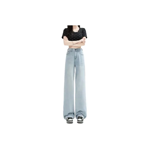 Enhanced Jeans Women's Ice Blue