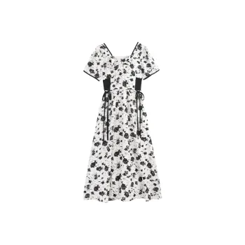 EIDOLON GRAIN Short Sleeved Dress Women's Multicolor