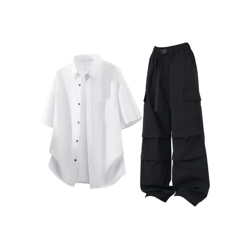 OPOX Shirt Matching Sets Unisex-2