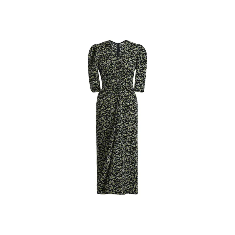 THE SEA LIFE Short Sleeved Dress Women's Moss Green-0