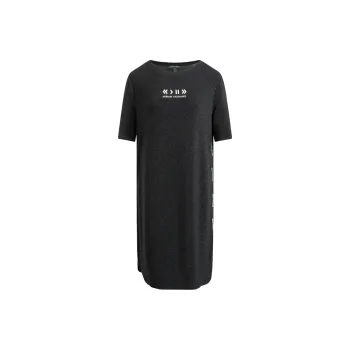 ARMANI EXCHANGE Short-Sleeved Dresses Women's Black