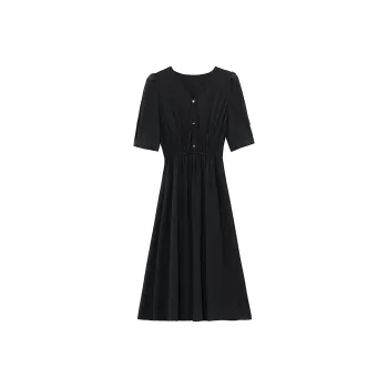 DOSOHEB Short Sleeved Dress Women's