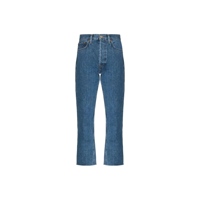 RE/DONE Stove Pipe High rise Jeans-0