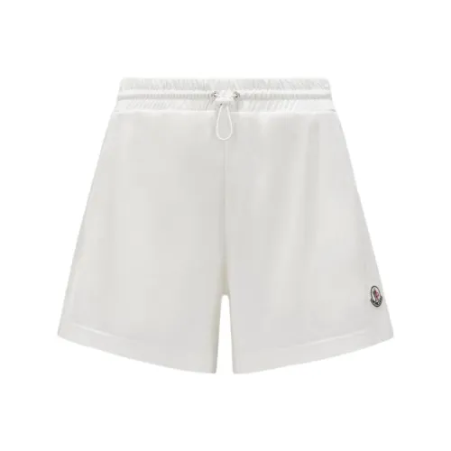 Moncler Logo Patch Drawstring Jersey Shorts