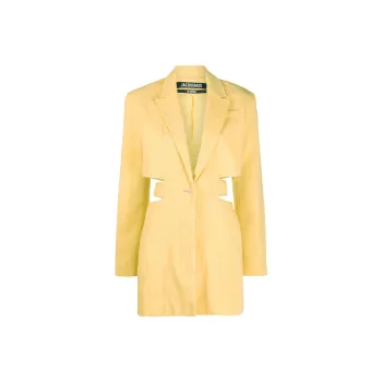 Jacquemus Long-Sleeved Dresses Women's Yellow