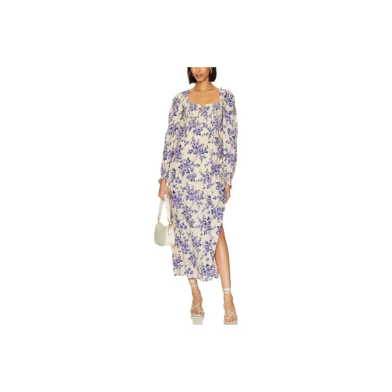 FREE PEOPLE Long-Sleeved Dresses Women's Multicolor-0