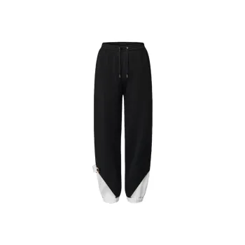 LOUIS VUITTON FW24 Knitted Sweatpants Women's Black