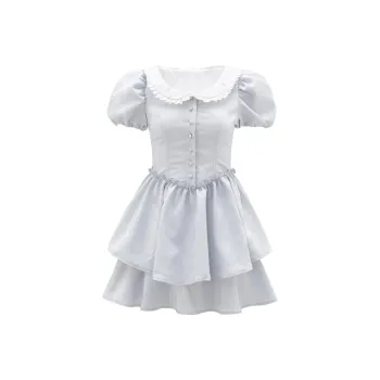 ZWTX STUDIO Short Sleeved Dress Women's