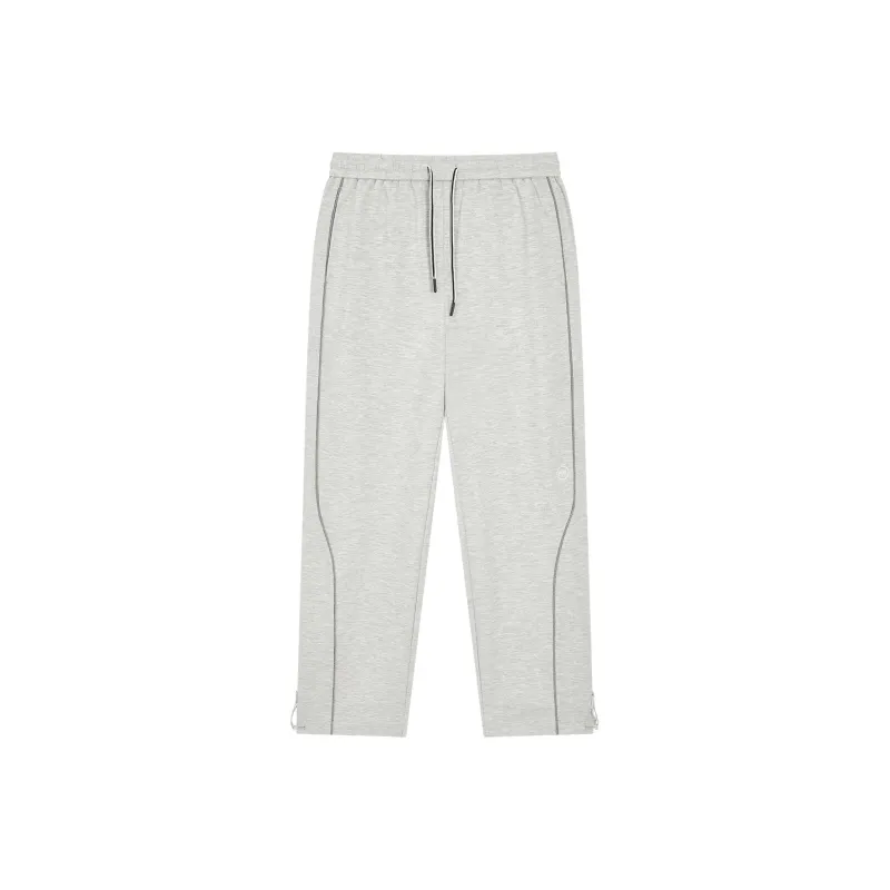 FUN SS25 Knitted Sports Pants Women's Heather Gray-0