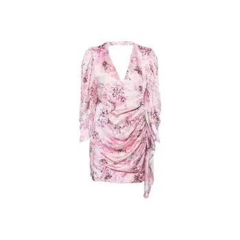 IRO NIGHT Tirmina Silk Mini Dress