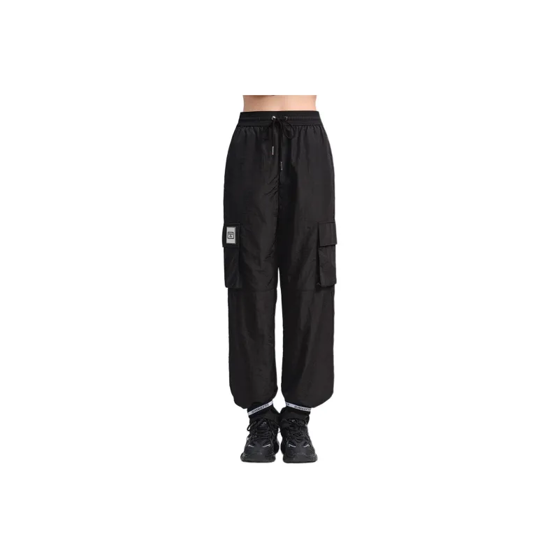 Blood Glitter Cargo Pants Women's Black-0