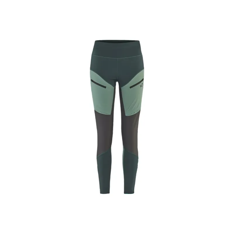 KARI TRAA Leggings Women's Pine Green-0