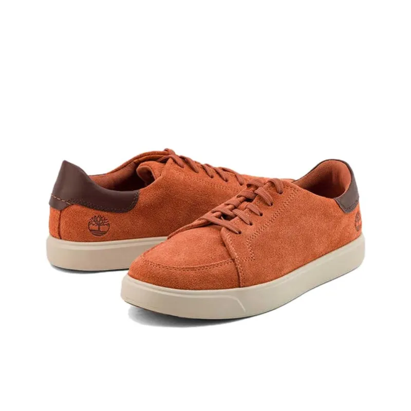 Timberland Non slip Lightweight Low Top Skateboard Shoes Men's Brown-2