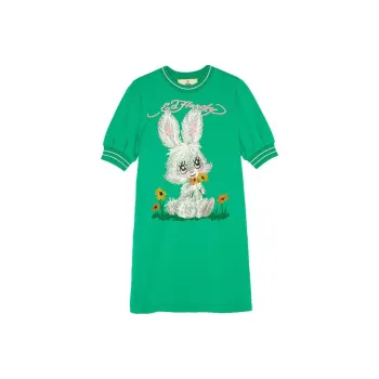Ed Hardy Short Sleeved Dress Women's Light Verdant Green