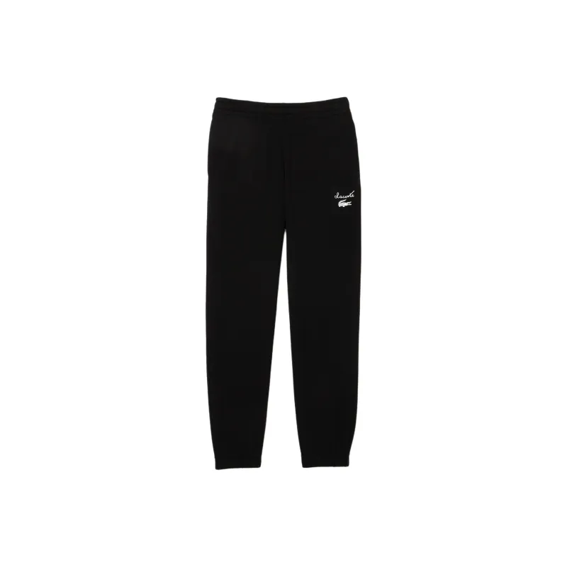 LACOSTE Knitted Sweatpants Women's Black-0